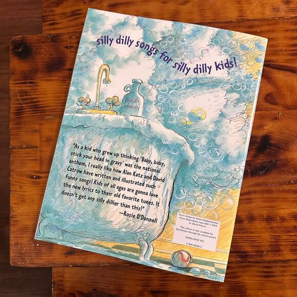 Vintage 2002 Take Me Out Of The Bathtub & Other Silly Dilly Songs Paperback Book - Picture 8 of 9